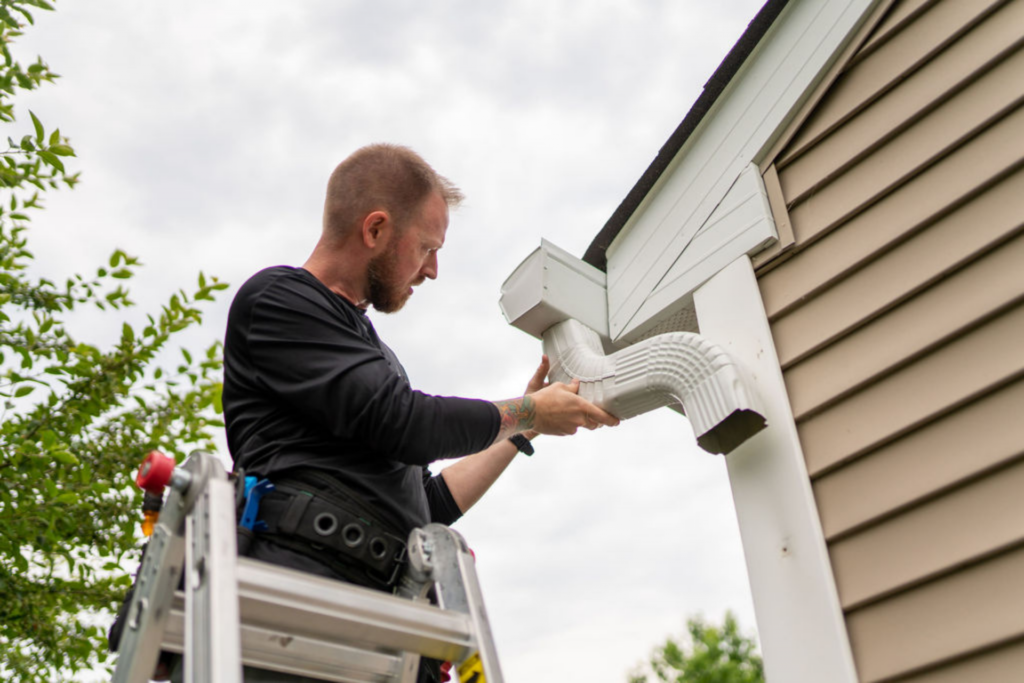 Gutter installation in Malibu - Best Roofing Company In California