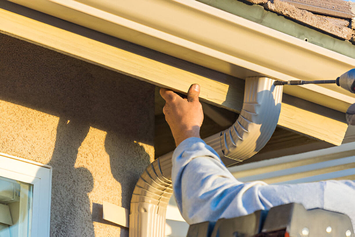 Gutter installation in Malibu - Best Roofing Company In California